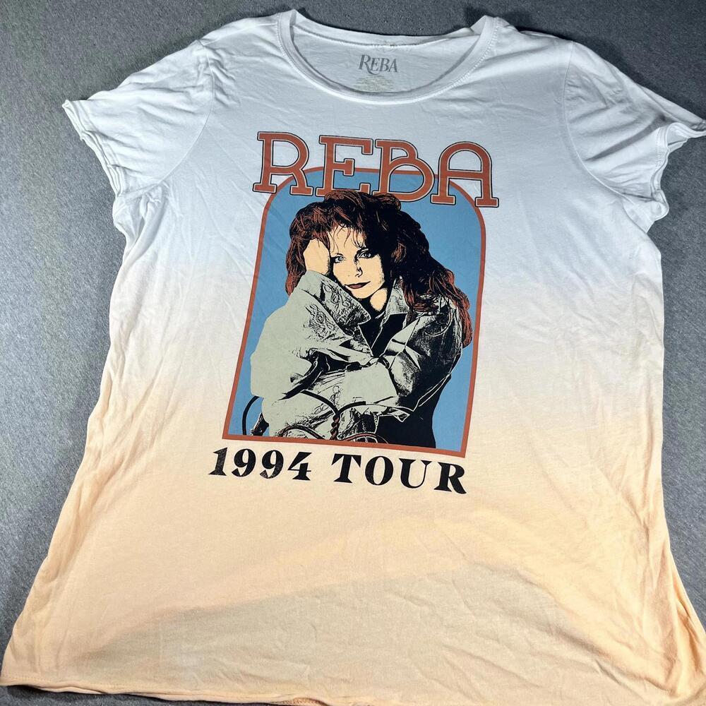 Reba 1994 Tour Graphic T-Shirt Woman’s Size 2